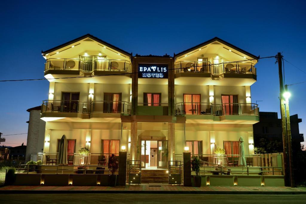 Hotel Epavlis Eleftheriadi Paralia Katerinis Ngoại thất bức ảnh